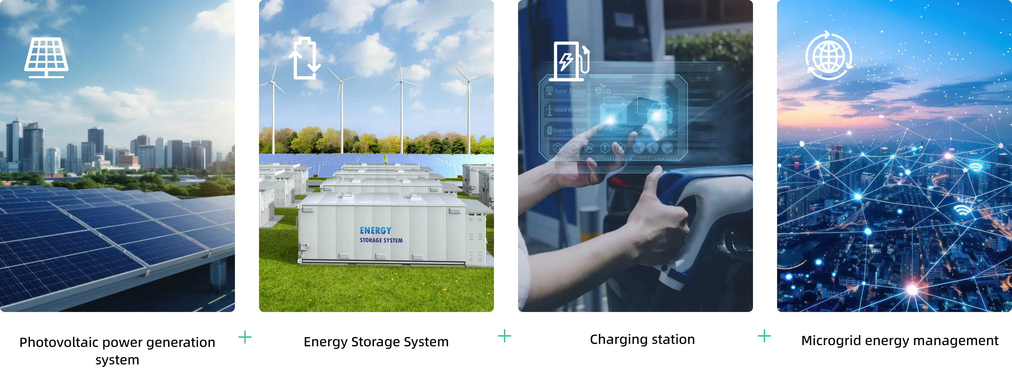 Solar-Storage-Charging Microgrid Solution for Public Areas