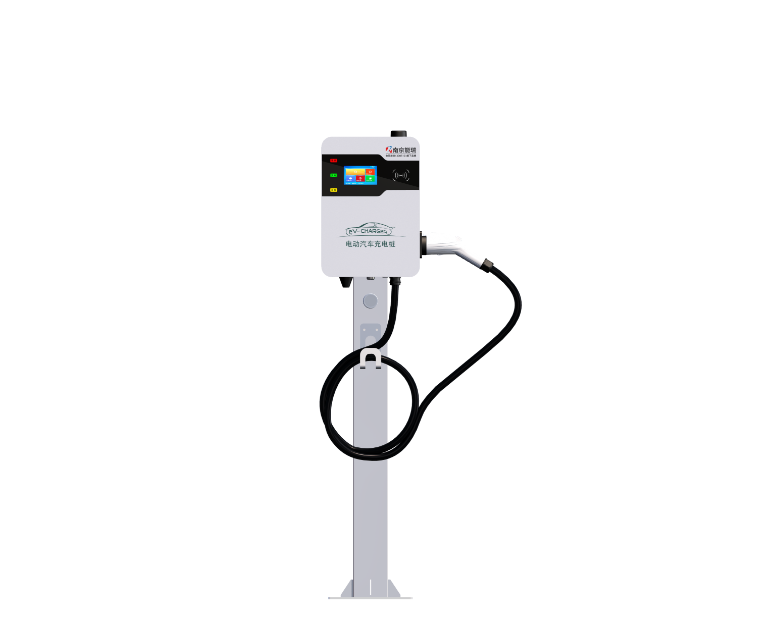 7kW iron shell wall-mounted single-gun AC charging pile (with screen)