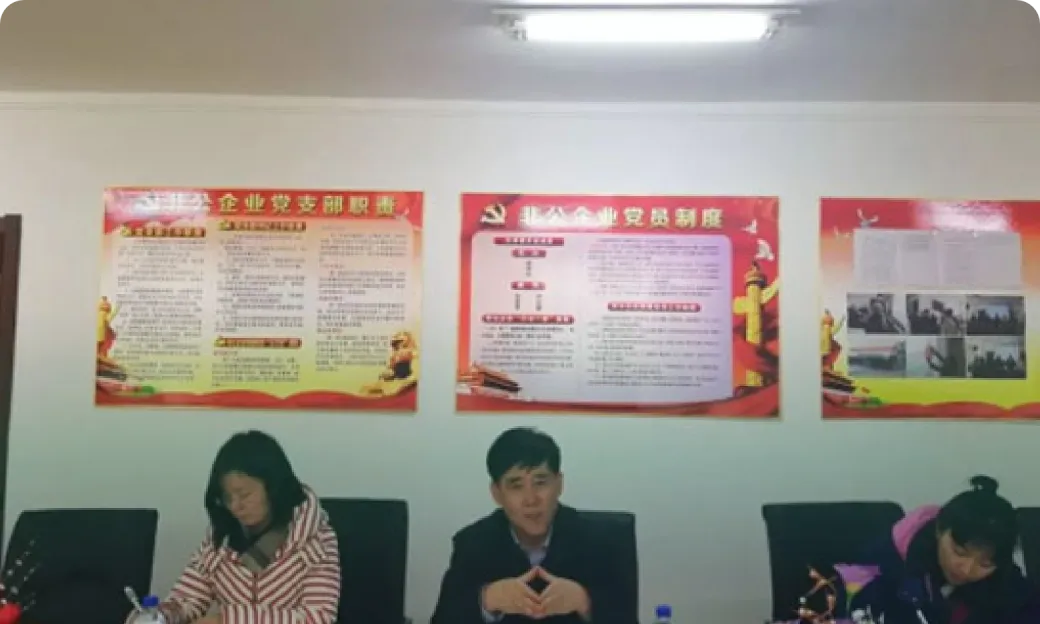 经开区（双营乡）非公企业党组织 召开组织生活会